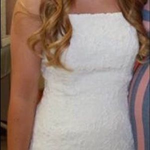 Lilly Pulitzer White Lace Dress